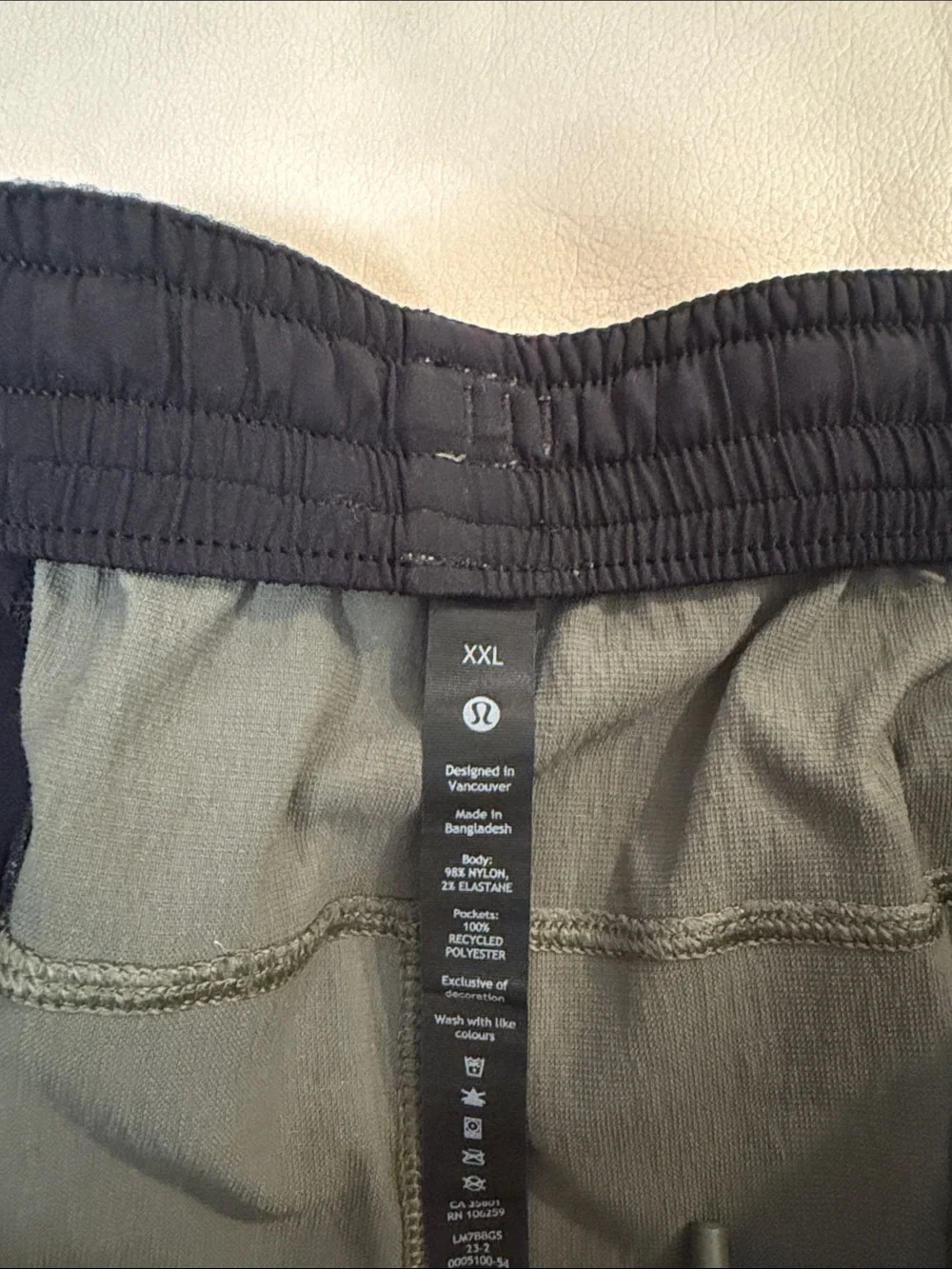 lululemon athletica Men's Athletic Shorts in Slate Gray Bowline 5” Inseam